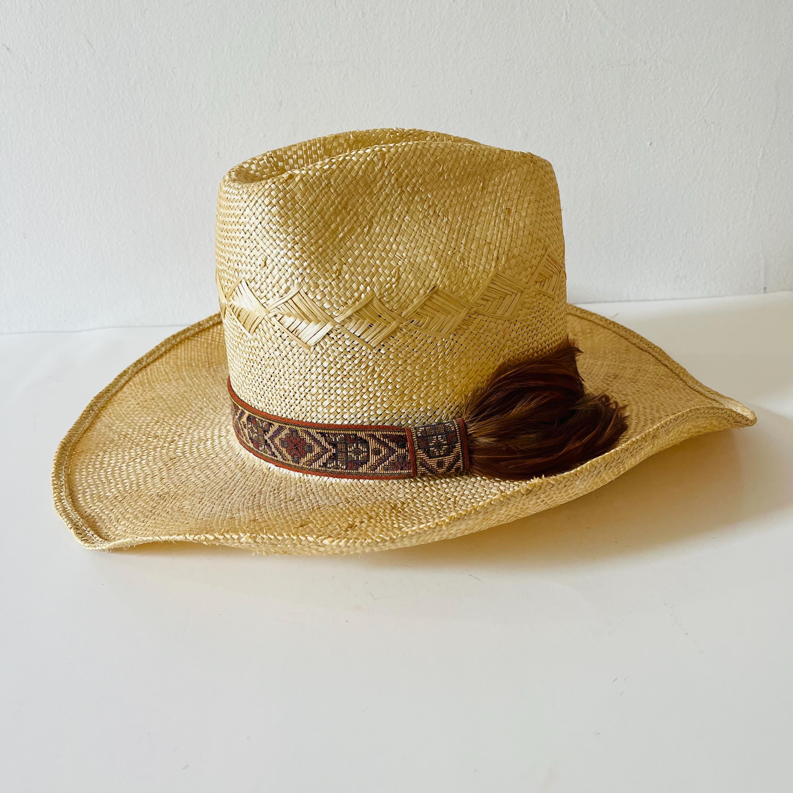 Vintage Lanning Belleville Straw With Woven Accent and  display picture 2