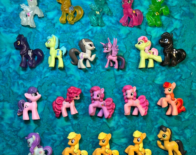 My Little Pony Figure G4 Pick Your Own My Little Ponies My Little Pony Toys Etsy