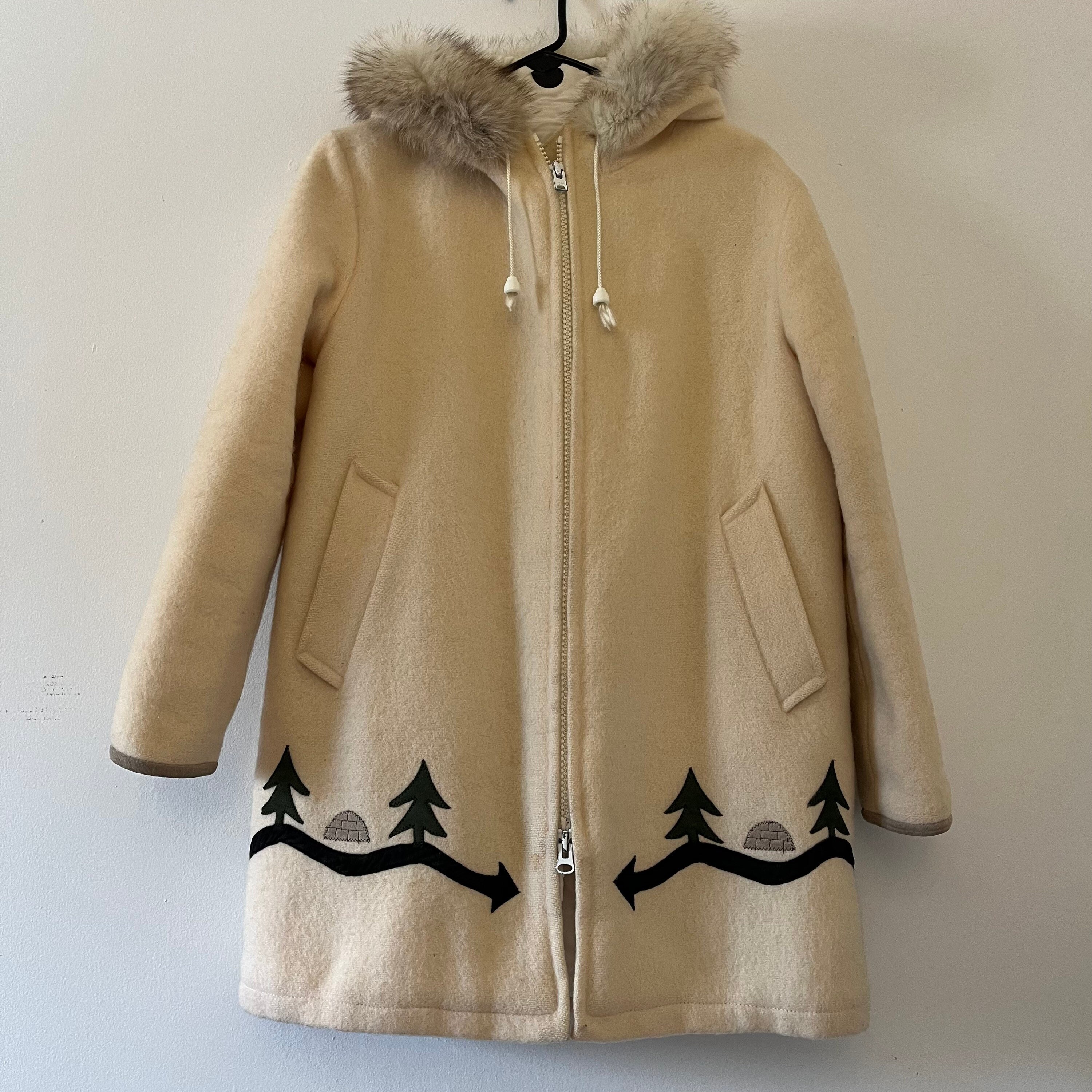 Vintage White Hudson's Bay Company Northern Parka Coat Vintage White Hudson's Bay Company Northern Parka Coat