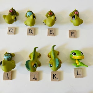 Rare LPS Littlest Pet Shop Figure Pick Your Own Pick A Pet Turtles Frogs Lizards Fish Bugs Snail image 3