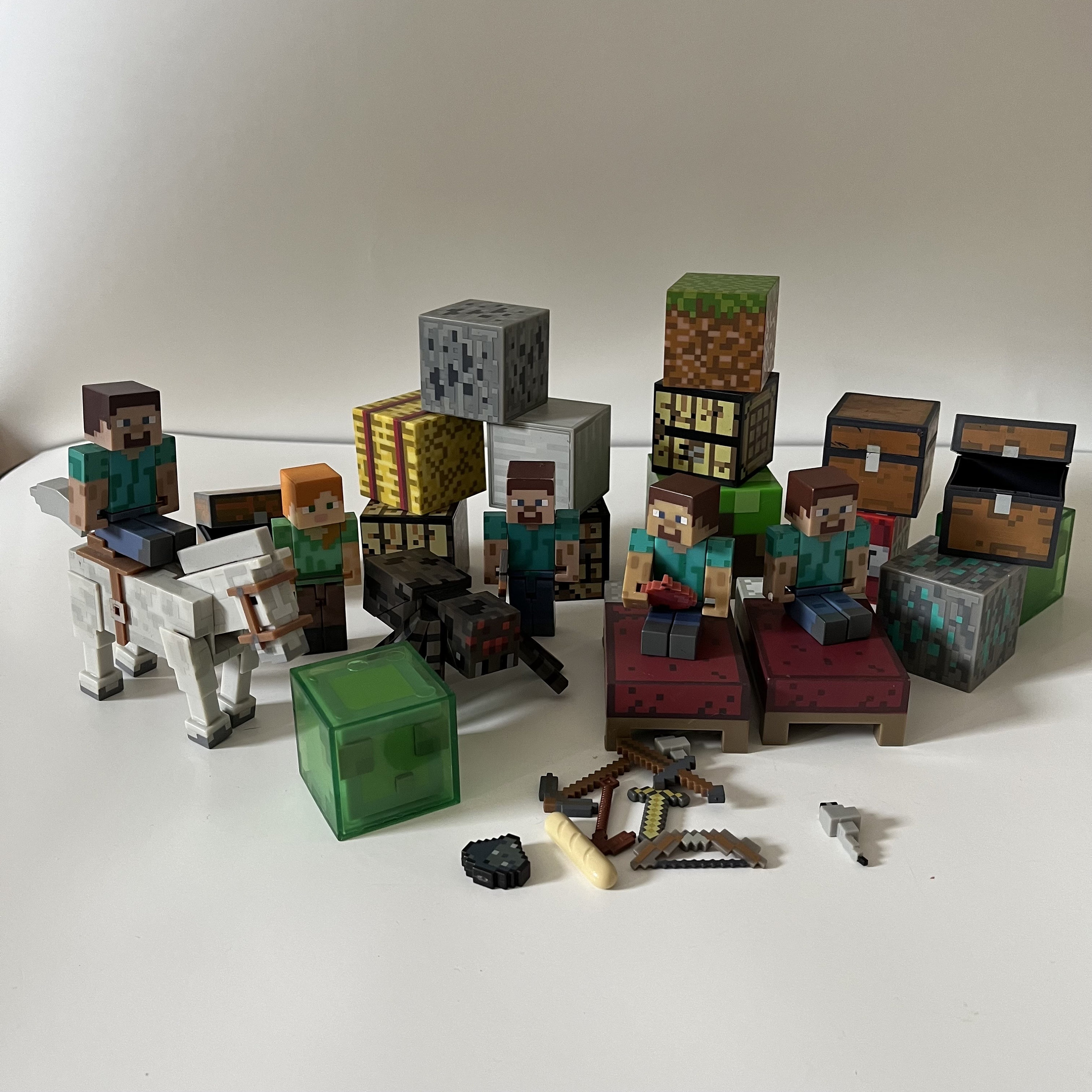 Minecraft Overworld Protector Playset Blocs et Accessoires de