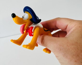 ヴィンテージ ディズニー プルート フィギュア PVC ケーキトッパー