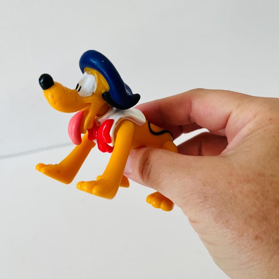 ヴィンテージ ディズニー プルート フィギュア PVC ケーキトッパー