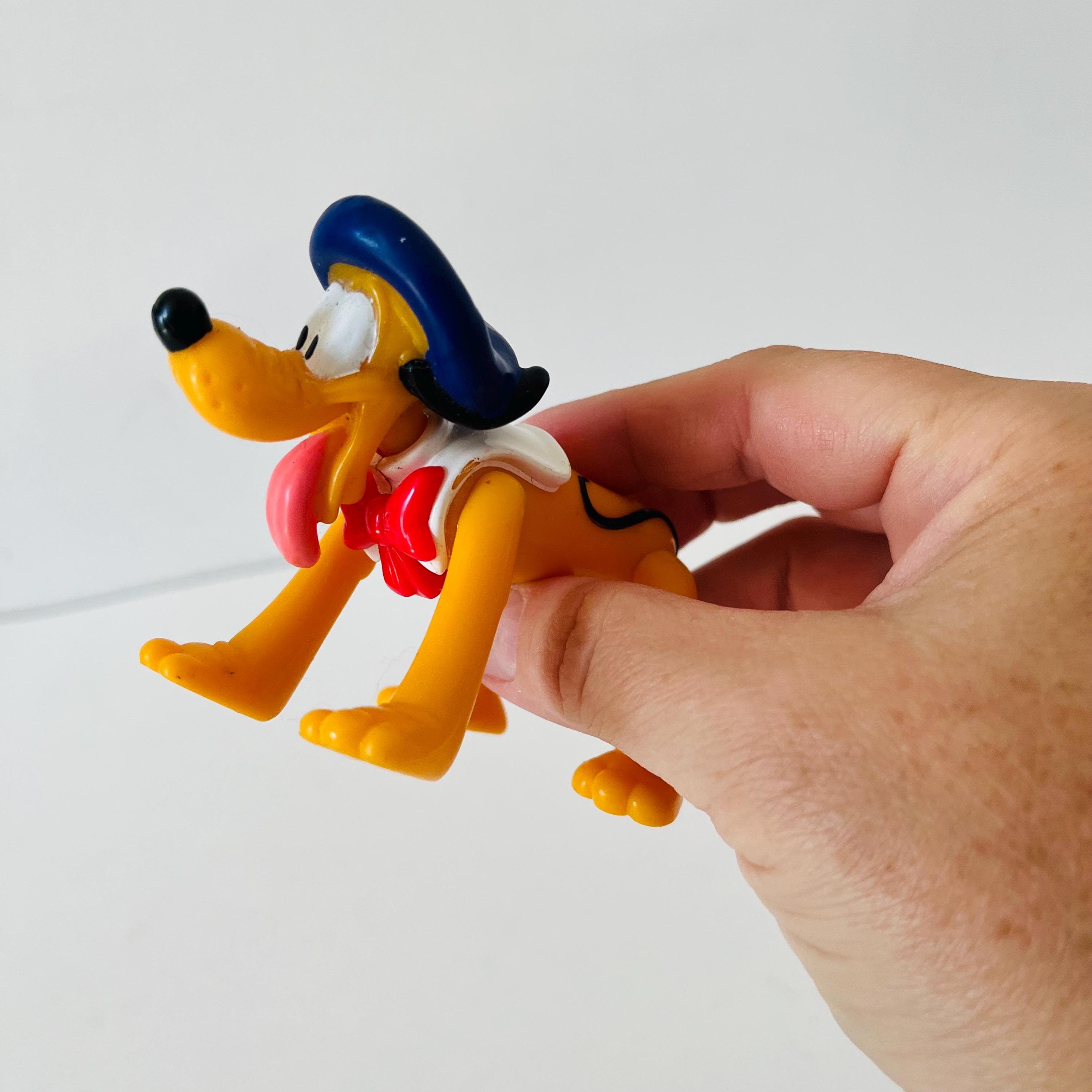 ヴィンテージ ディズニー プルート フィギュア PVC ケーキトッパー