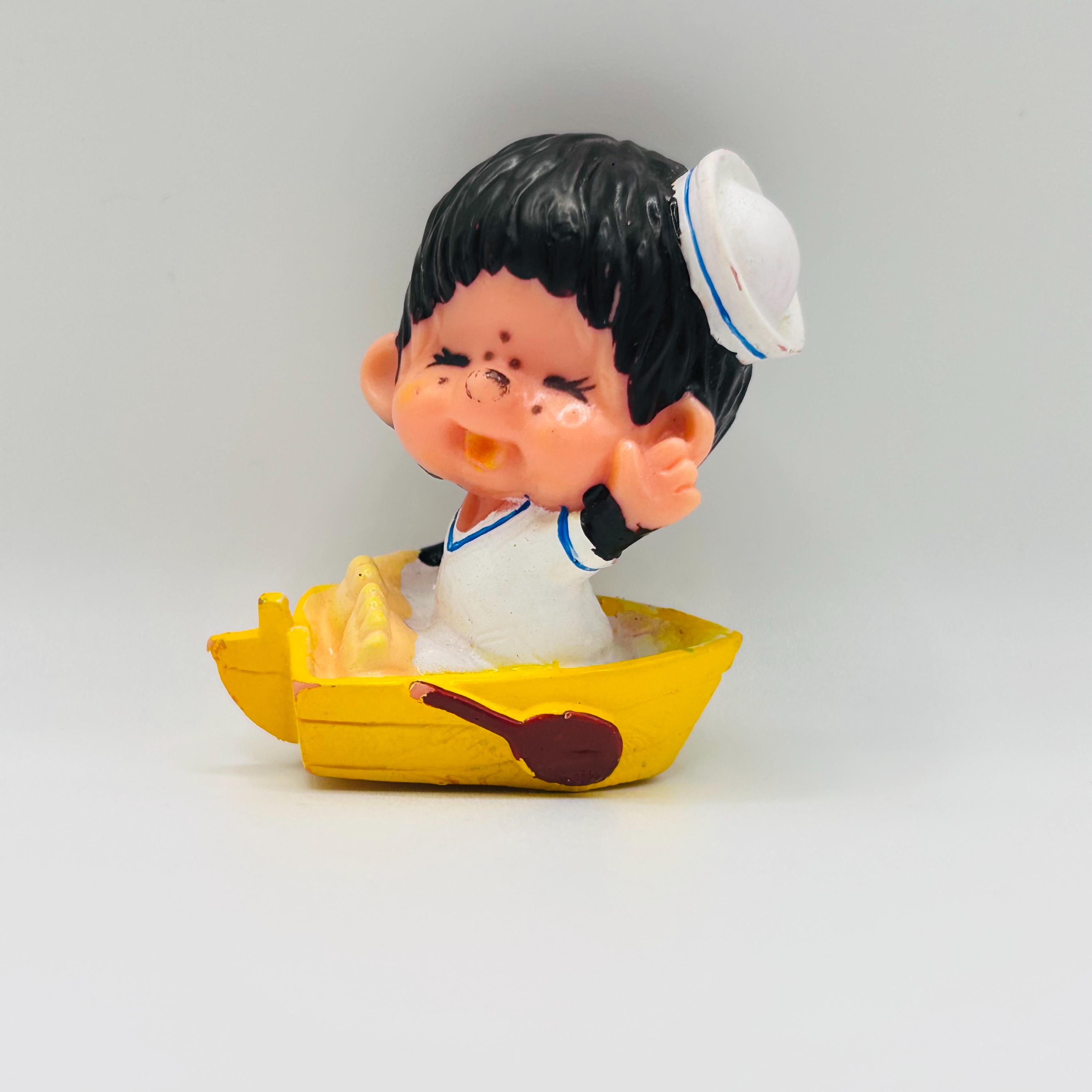 ヴィンテージ 1979 関口モンチッチ ボートフィギュア関口ジャパン