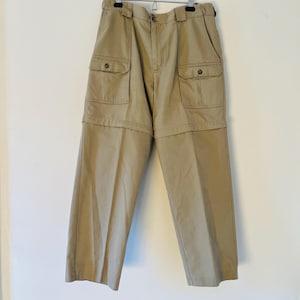 Pantalon Convertible REI Co-op Femme Taille 10 Olive – Jambes Zippées Randonnée