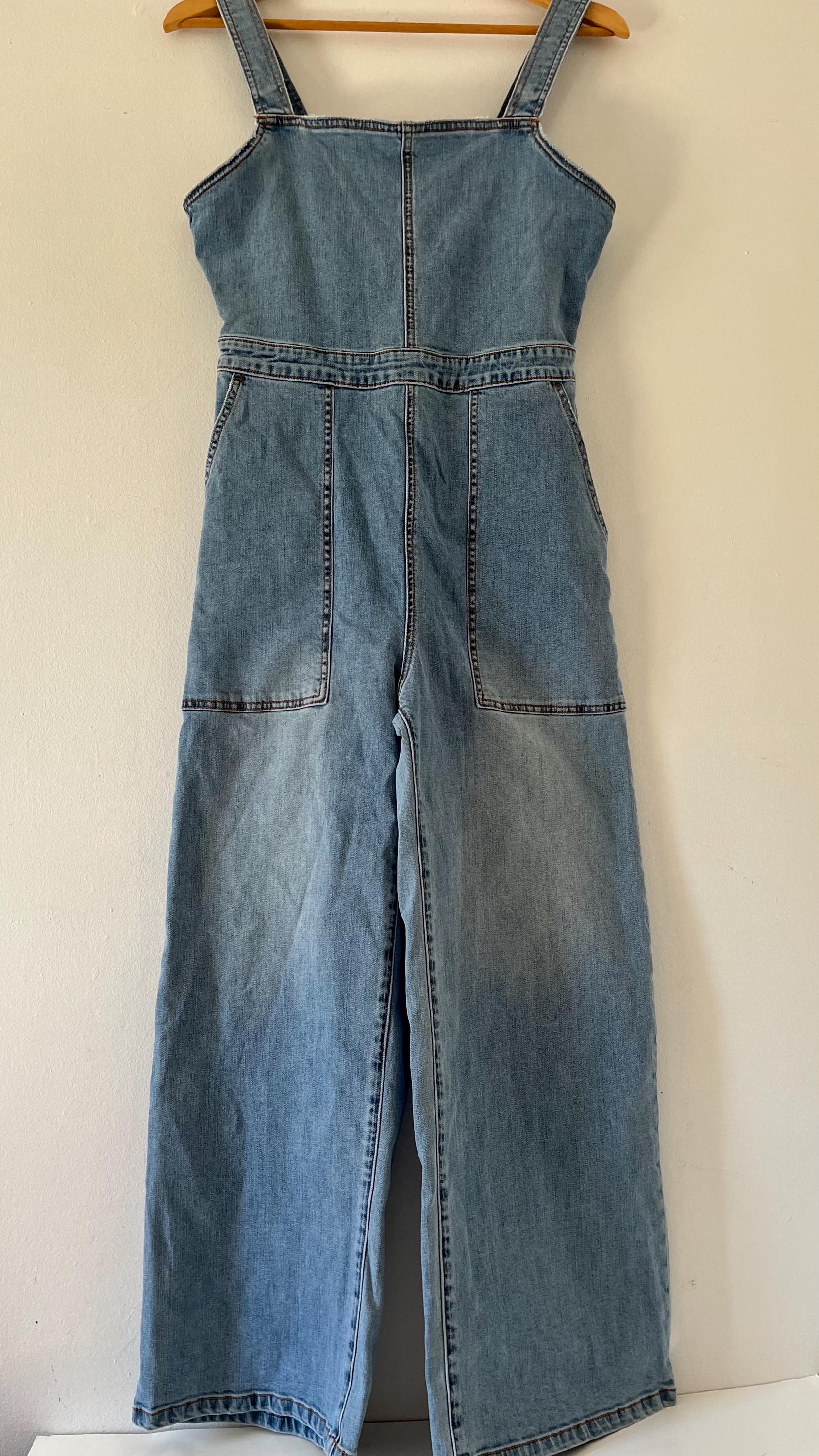 Vintage Billabong Indigo Rinse Ball-in Denim Jumpsuit