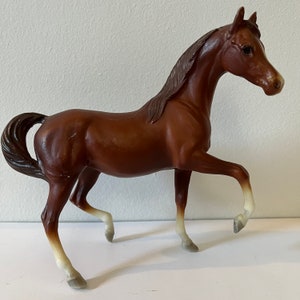 Retired Breyer Horse Club Plastic Toy Horses Imaginary Play 1991