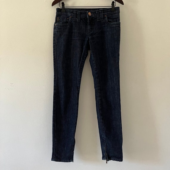 Vintage Y2K Miss Sixty Low Rise Bottom Zip Jeans … - image 1
