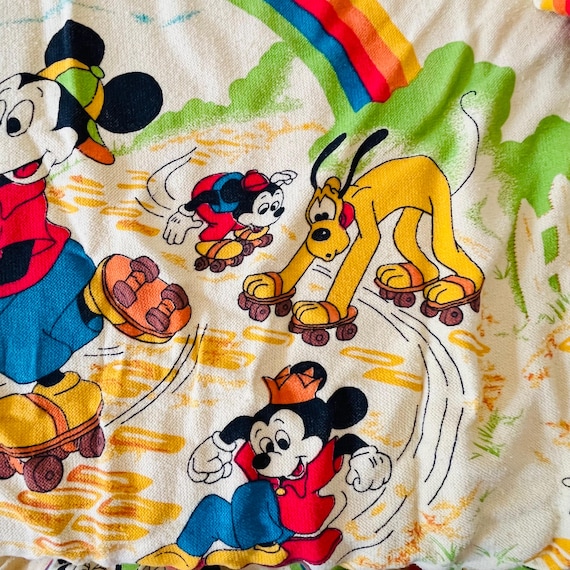 Vintage 1980 Walt Disney Mickey Mouse Minnie Goofy Donald Pluto