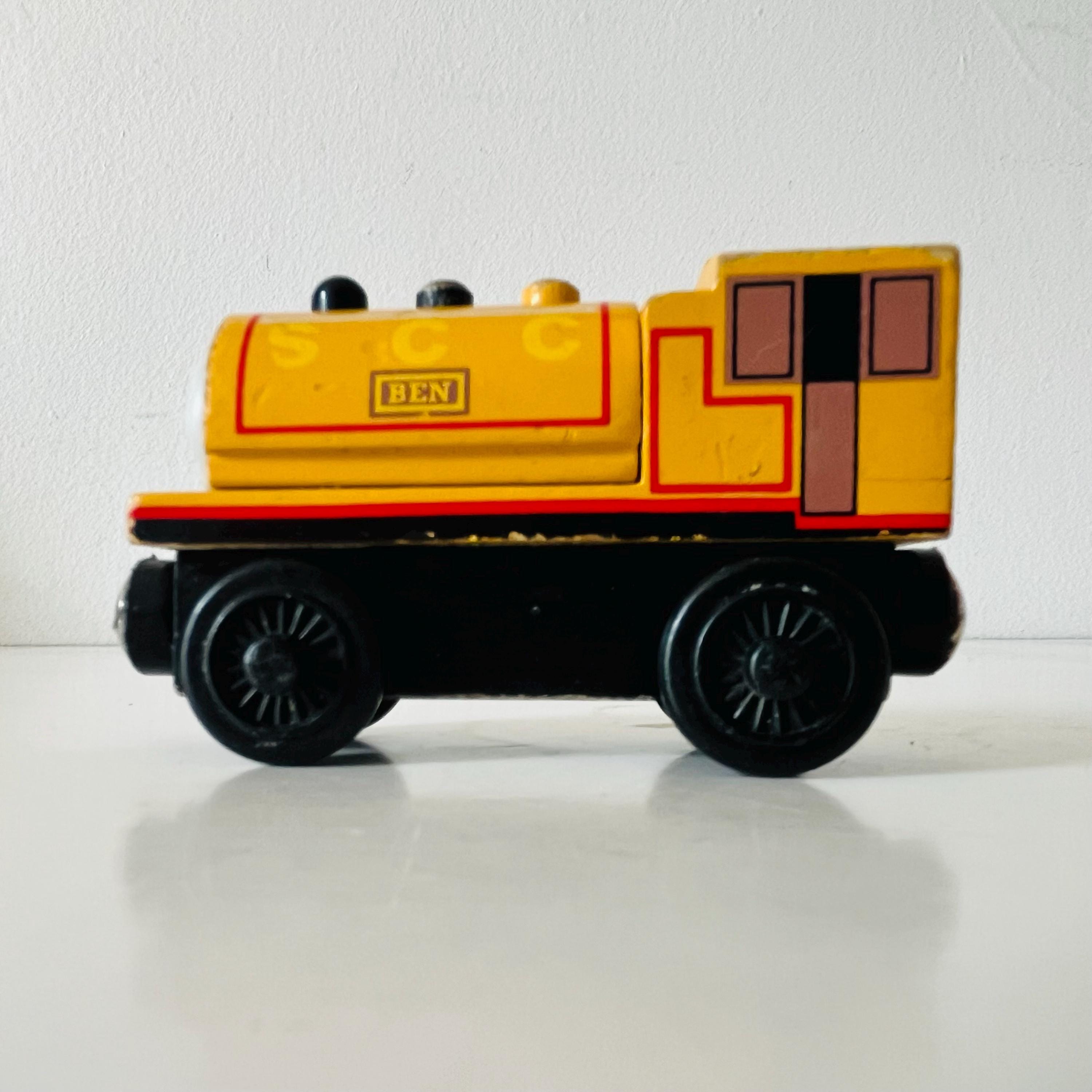 Vintage Thomas the Train Wooden Train Thomas Wooden Railway Toy Trains ...
