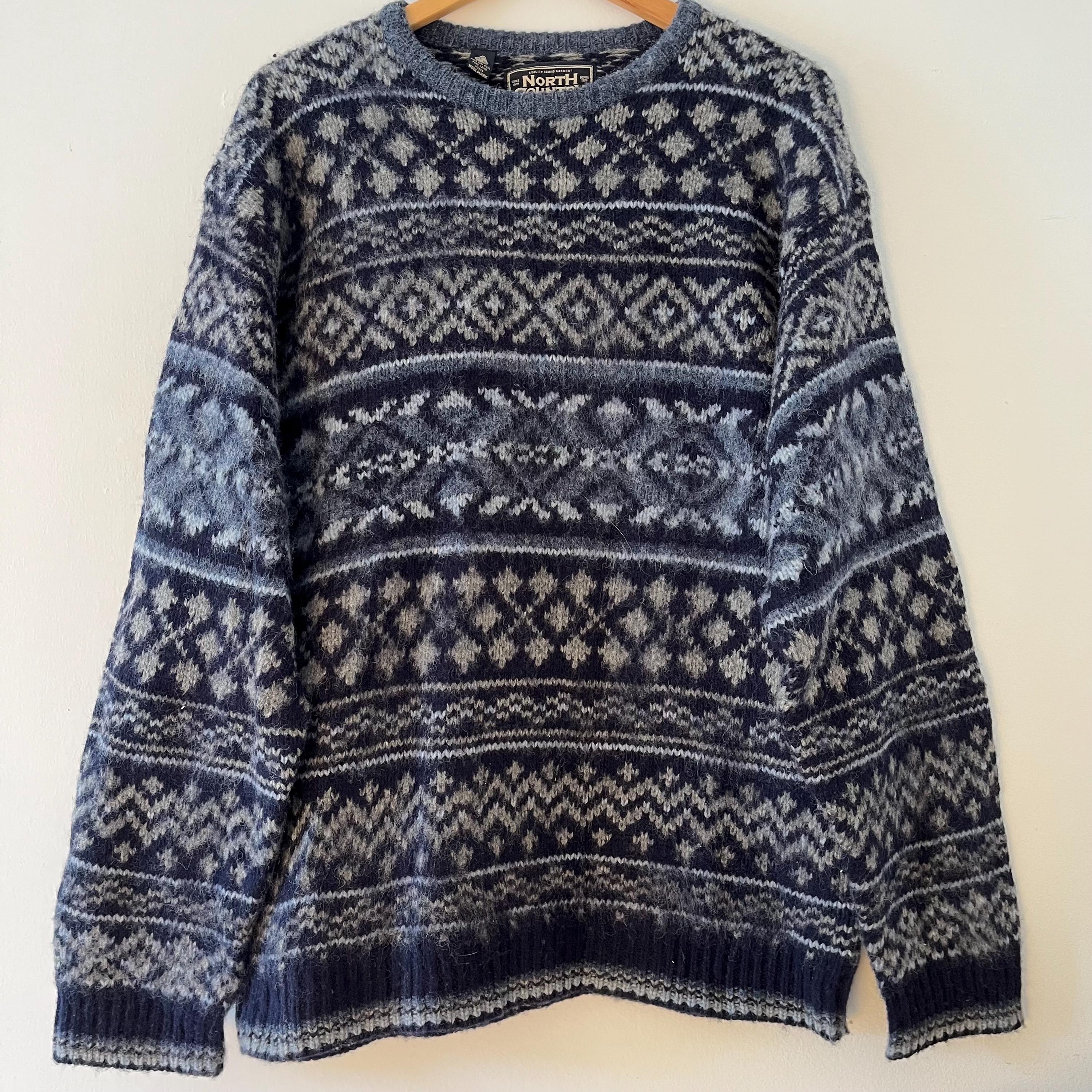 90s Diamond Sweater - Etsy Canada
