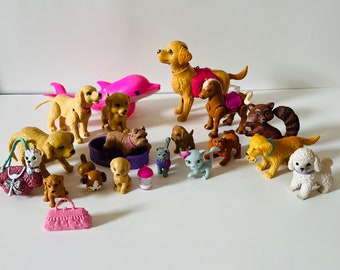 Barbie taffy dog and puppies hotsell