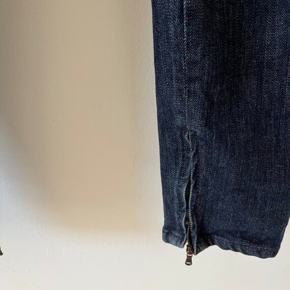 Vintage Y2K Miss Sixty Low Rise Bottom Zip Jeans … - image 4