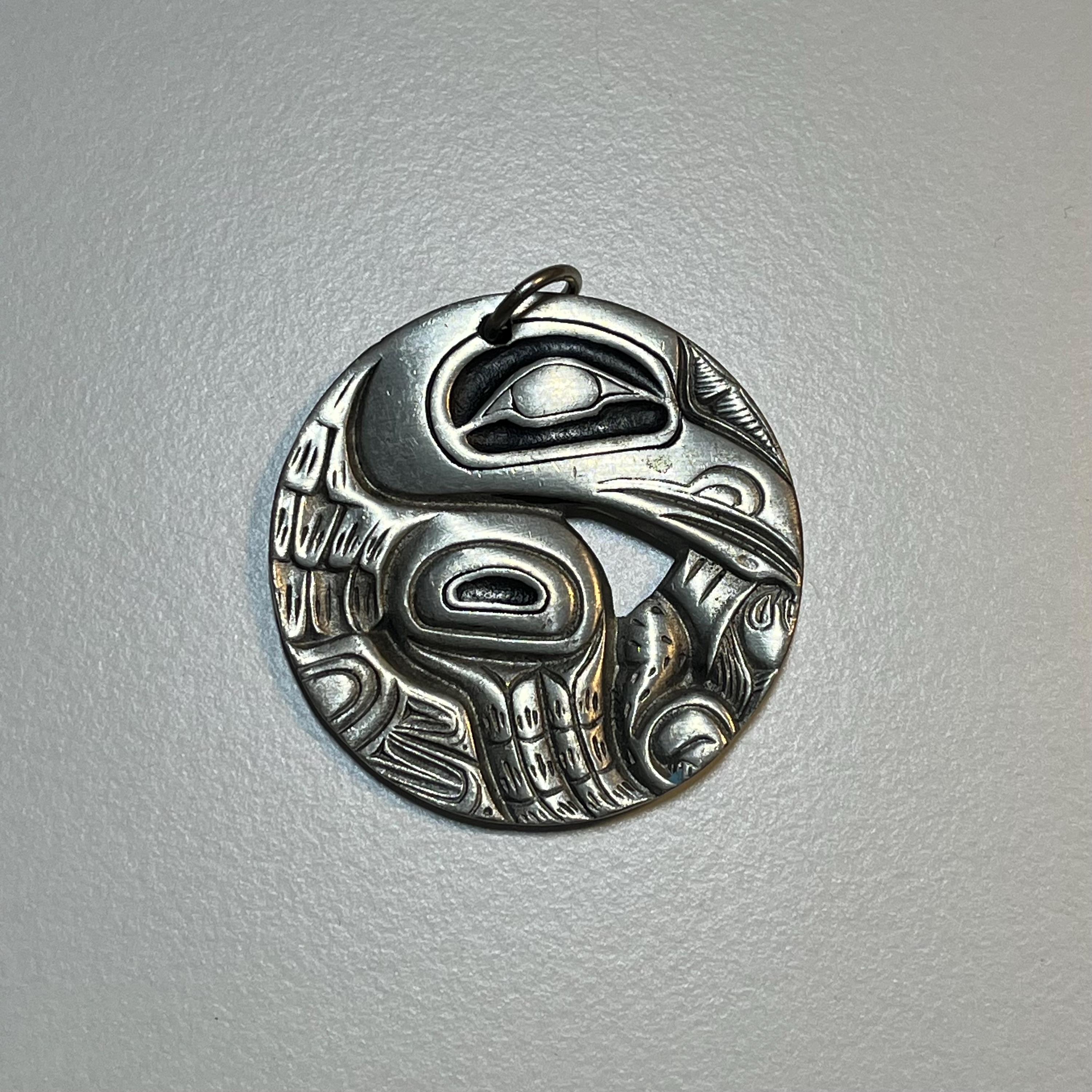 Vintage 90's Frederick Pewter Canada Indigenous First Nations
