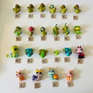 Rare LPS Littlest Pet Shop Figure Pick Your Own Pick A Pet Turtles Frogs Lizards Fish Bugs Snail image 7