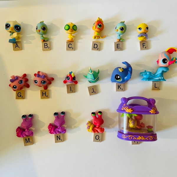 LPS Littlest Pet Shop Pets Pick Your Own LPS Fish Lizard Crab Spider