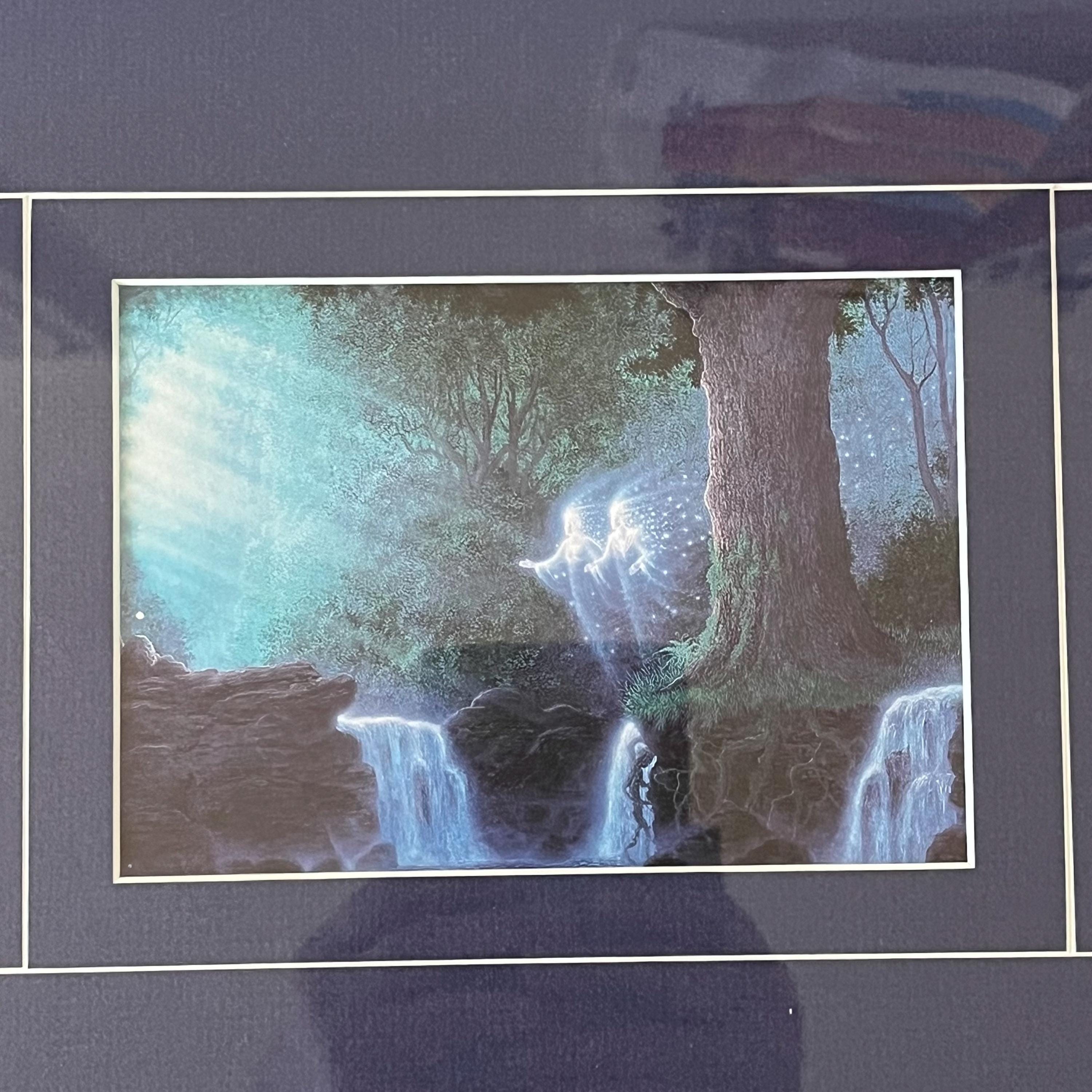 Vintage 1985 Guardians of the Grove Framed Print by Visionary
