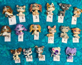 LPS リトルペットショップ 犬 犬のフィギュア 自分で選んで、ピースを