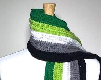 Aromantic  Pride Scarf