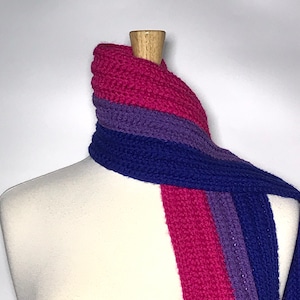 Bisexual Pride Scarf - Bi Pride Scarf