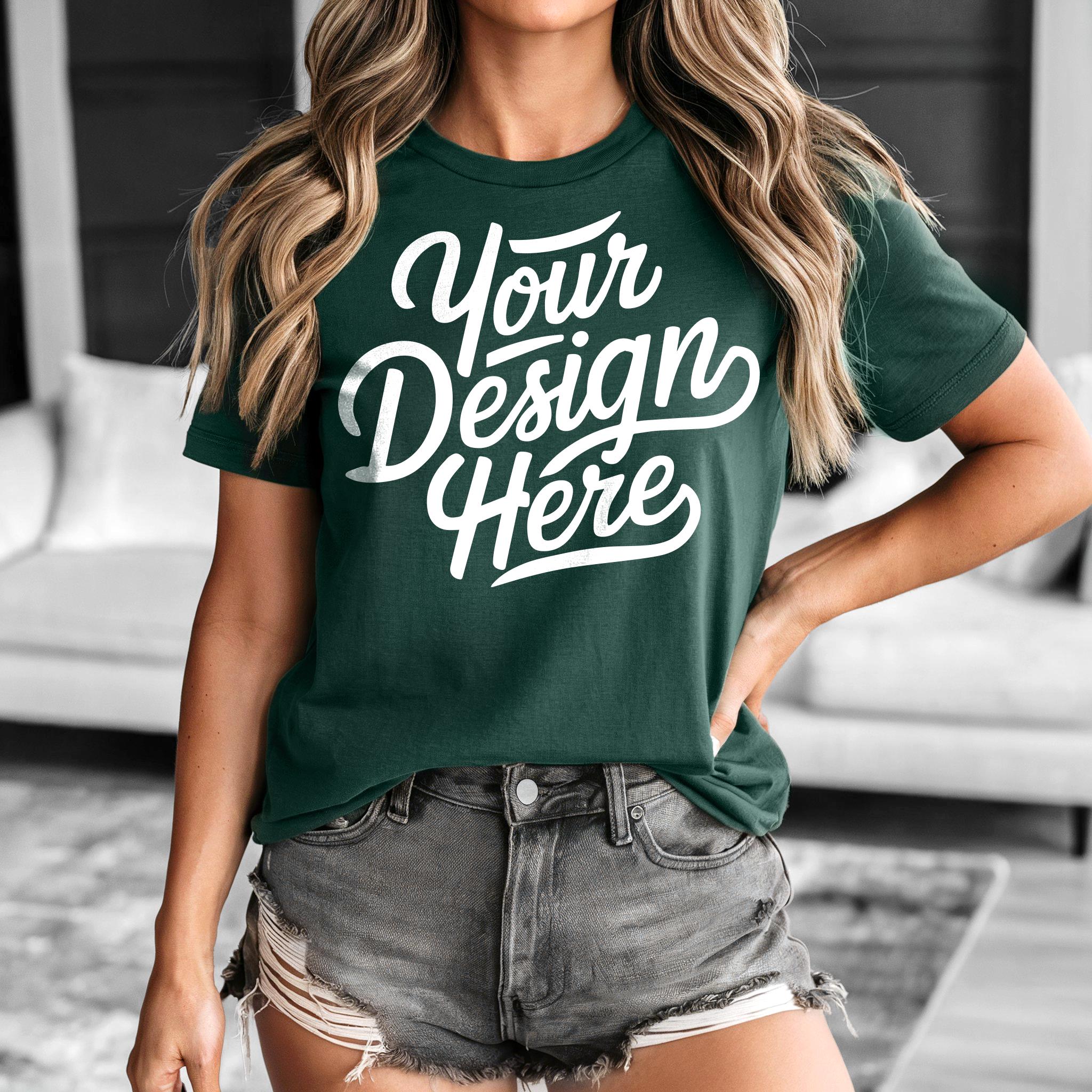 Womens Hunter Green Shirts - Etsy