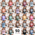 50 Colors Comfort Colors 1717 Mockups, TShirt Mockup Bundle, 1717 Comfort Colors Bundle, POD Mockup, Boho Aesthetic T-Shirt CC Mockup Bundle