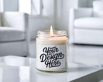 Candle Mockup, Custom Candle Mockup, POD Candle Template, Soy Candle Mockup, Printify Candle Mockup, Mockup for Candles, Fall Candle Mockup