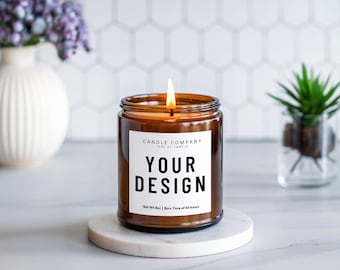Amber Jar Candle Mockup, Clean Candle Mockup, Custom Candle Mockup, Candle Template, Soja Candle Mockup, Candle Mockup, Best Candle Mockup