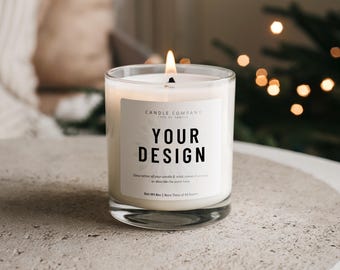 Candle Mockup, Custom Candle Mockup, POD Candle Template, Soy Candle Mockup, Printify Candle Mockup, Mockup for Candles, Fall Candle Mockup