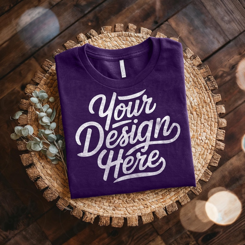 Bella Canvas 3001 Mockup, Tshirt Mockup Bundle, 3001 Bella Canvas Bundle, Folded Shirt Mockup, T-Shirt Mockup Bundle, Bella Canvas T-Shirt image 10