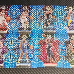 2022-2023 Panini Mosaic Prizm 9 Card Lot including 2 Rookies prizms & Kyrie Thunder Road Prizm!