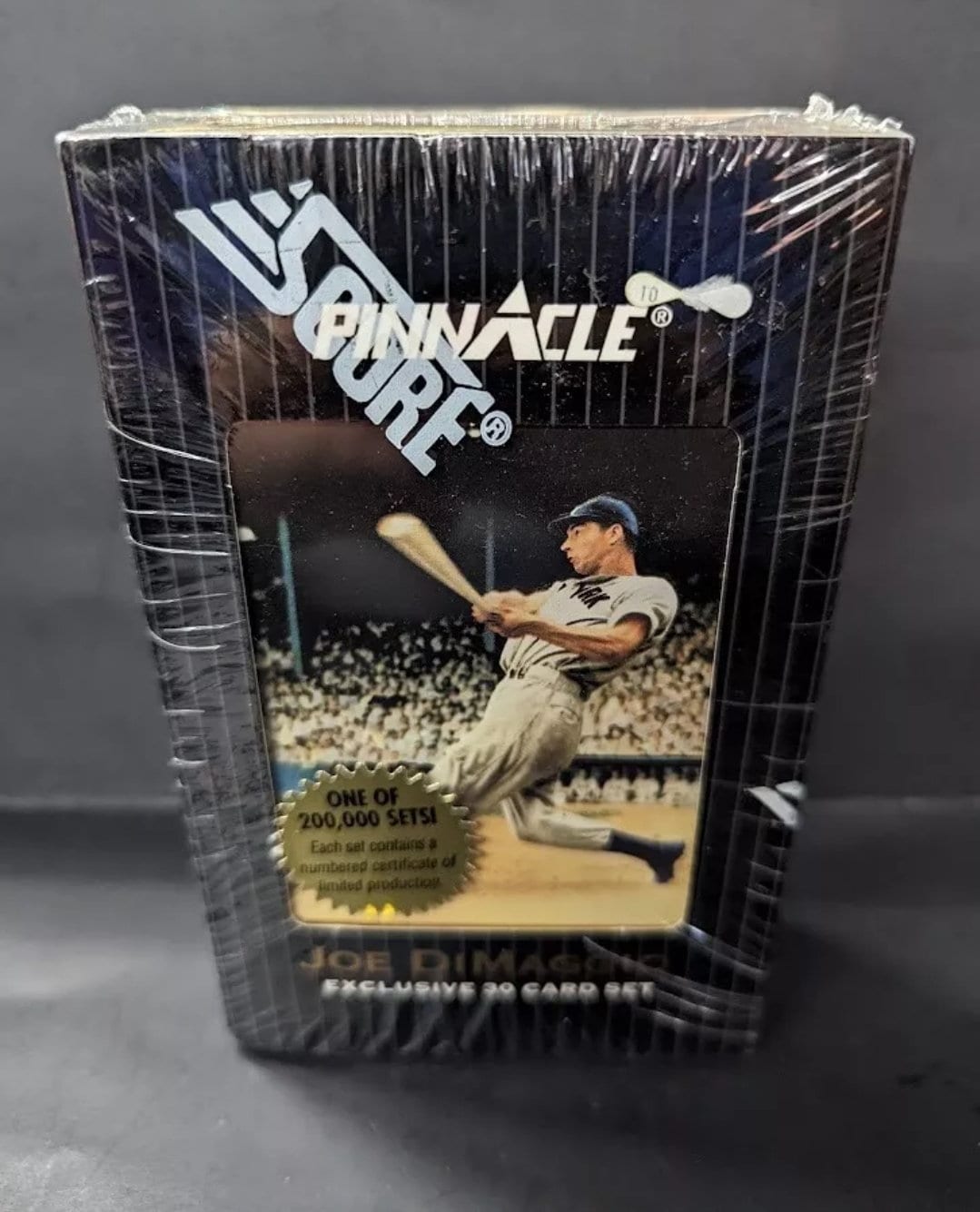 1993 Score Pinnacle JOE DIMAGGIO YANKEES 30 Card Set in Tin Box