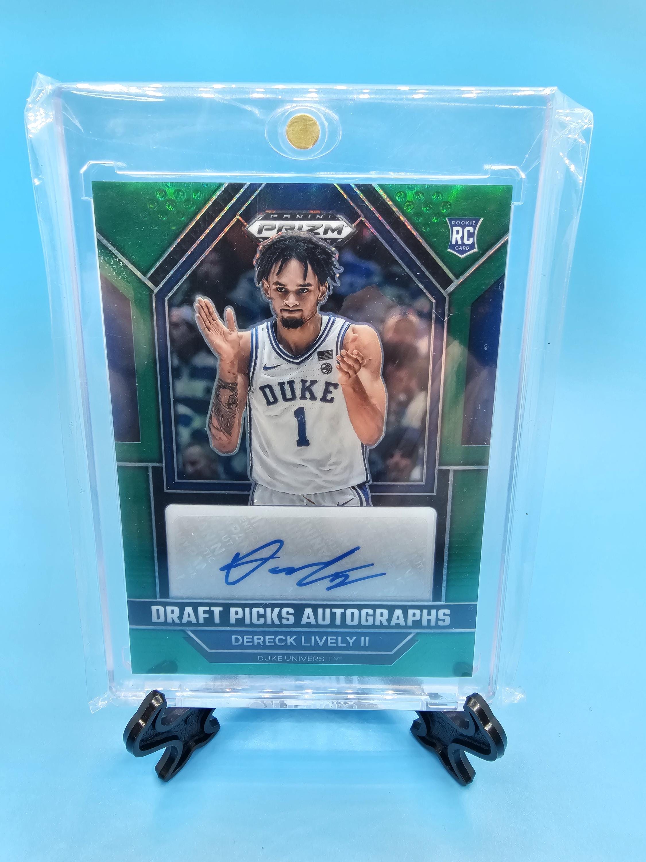 2023 Panini Prizm Draft Picks Green Prizm Dereck Lively Draft 