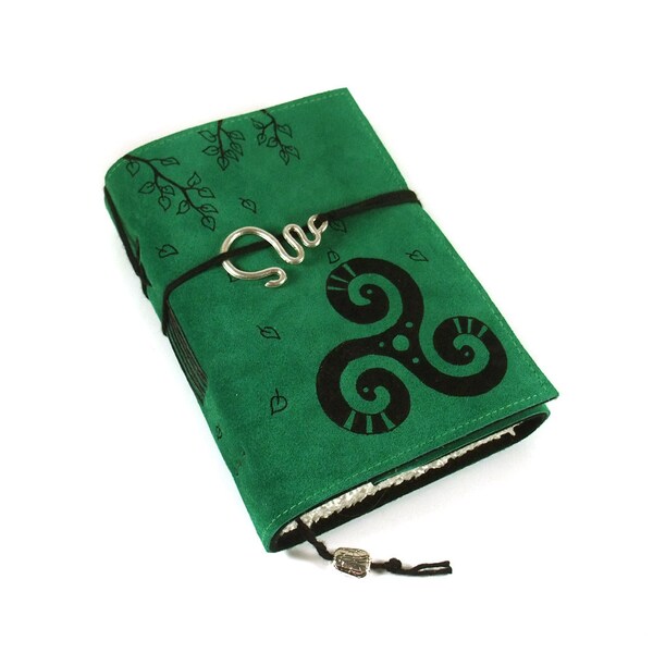 Triskele, Handmade Leather Journal