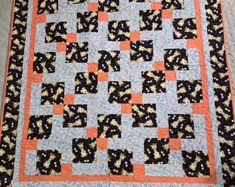 Fun Giraffe Baby/Toddler Quilt, 48x42