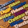 Personalized keychain – 3D printed, custom gift with name, name pendant product logo