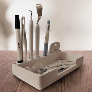 Cricut Werkzeughalter | Tool Organizer für Plotter Zubehör | 3D gedruckt | Desk Organizer | Kostenloser Versand