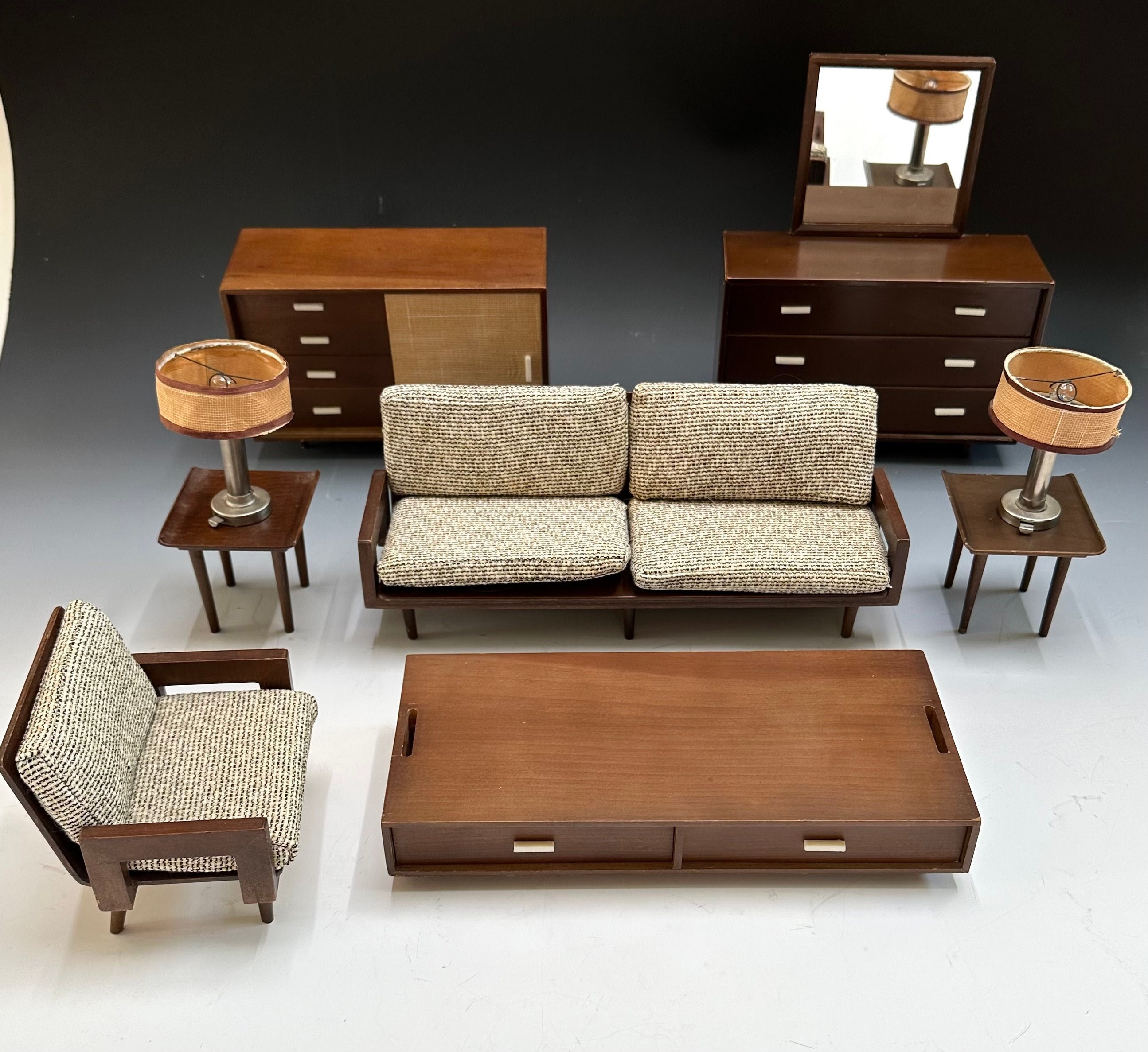 小物・アクセサリー 1958 Mattel Modern Funiture #807 1958 Mattel Modern Funiture #807