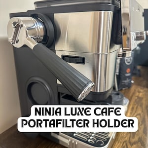 Ninja Luxe Café Portafilter Holder – Side or Top Mount – 3D Printed