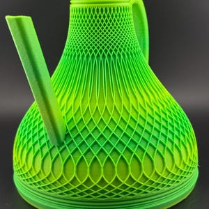 Watering Can | Ocean Tide Waterer | Seaside Enchantments | Handmade 6&quot; Indoor Accessory by Seaside Designs3D