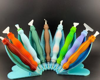 Waterlily Diamond Painting Pen Holder: 3D Printed Organizer