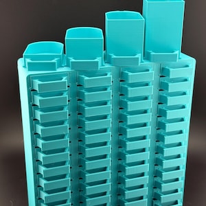 Diamond Painting Drill Storage Tower – 48-Slot Organizer Bead and Craft Supply