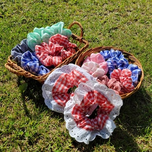 Handmade Upcycled Scrunchies