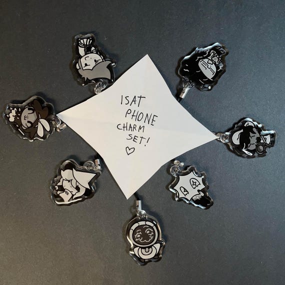 In Stars and Time (ISAT) 1.5" Phone Charms