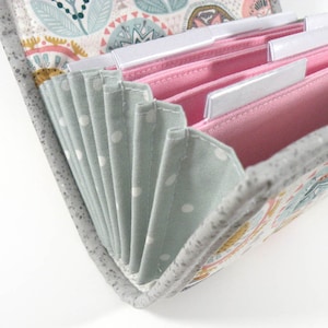 SEWING PATTERN Accordion Style Organizer for Coupons Receipts Cash image 5