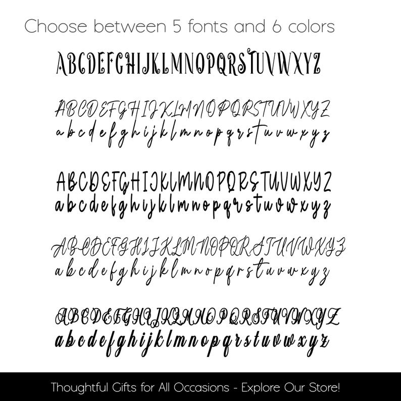 Stocking Name Tags Names for Stocking Acrylic Names Personalized