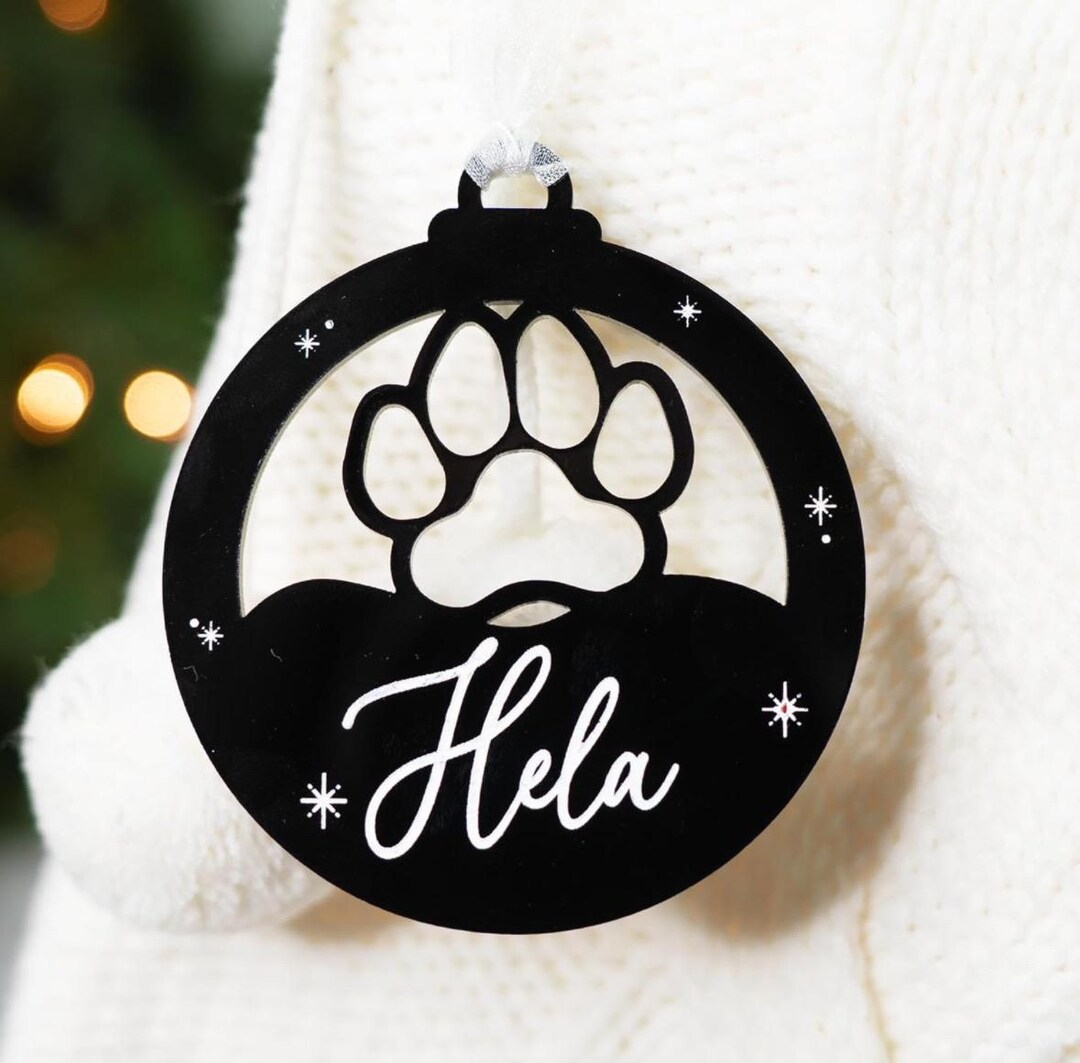 Stocking Name Tags Names for Stocking Acrylic Names Personalized