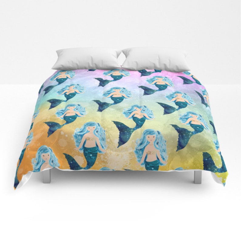 mermaid duvet cover twin
