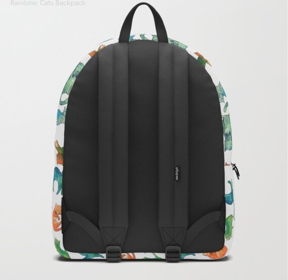 rainbow cat backpack